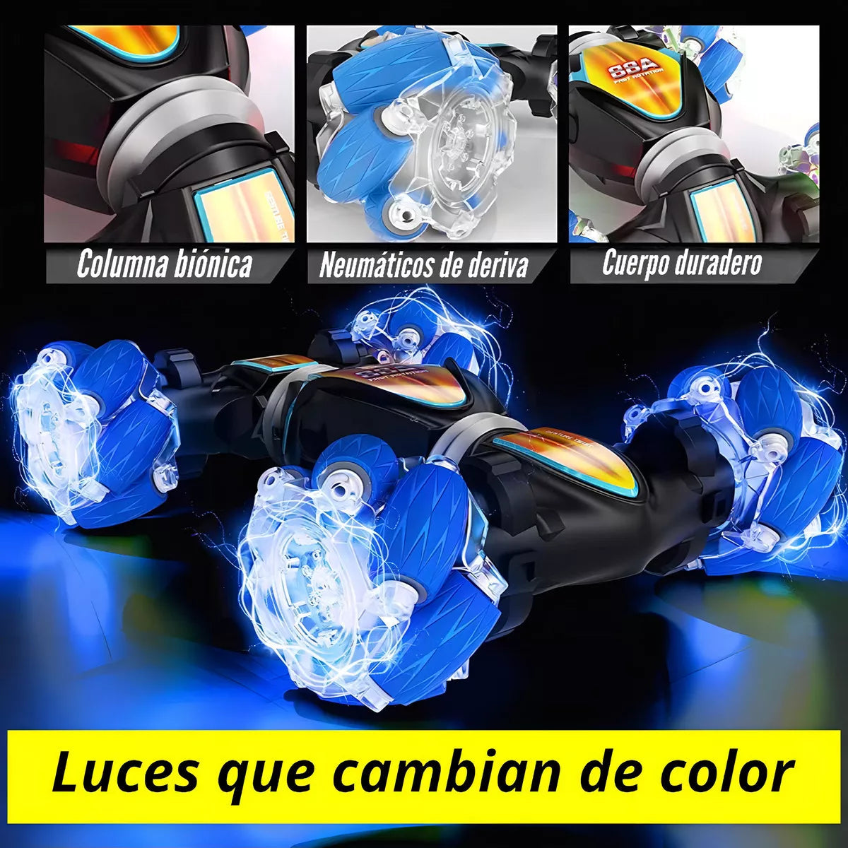 Auto Acrobático con Sensor de Gestos 360°🚗🎮 - EL REGALO PERFECTO PARA NAVIDAD😍✨